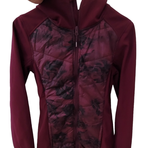 Mondetta Jackets & Coats Mondetta Burgundy Long Jacket Poshmark